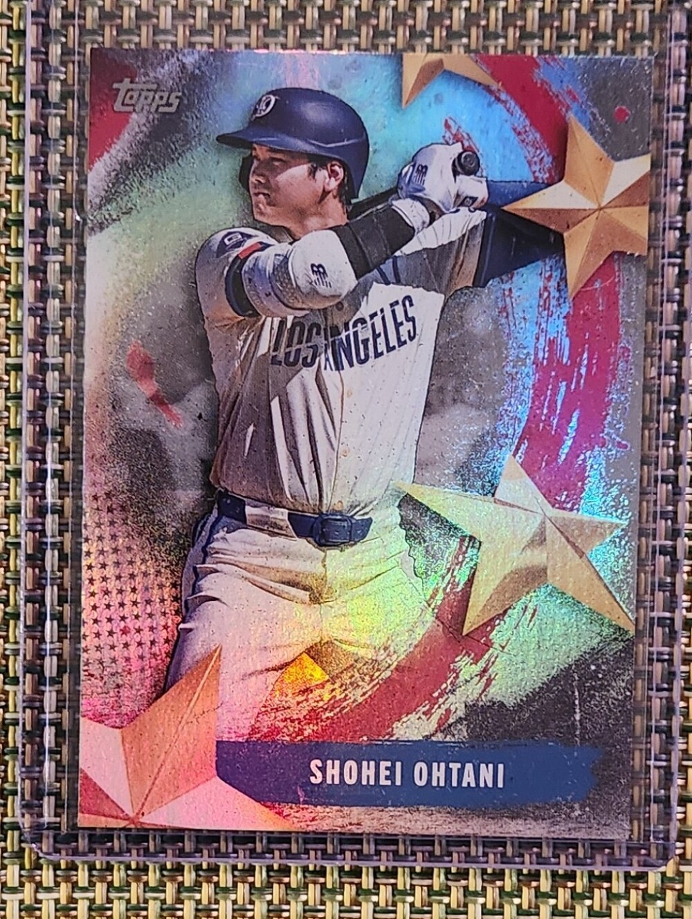 Shohei Ohtani Holographic Baseball Card